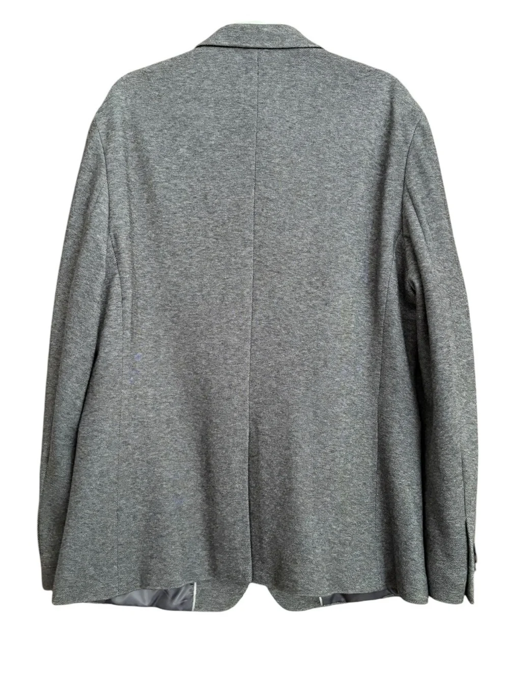 Banana Republic Slim Fit  Gray Textured Knit Soft Sports Coat Academia Sz 44R